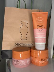 Testando a linha cuide-se bem Pessegura da O Boticário