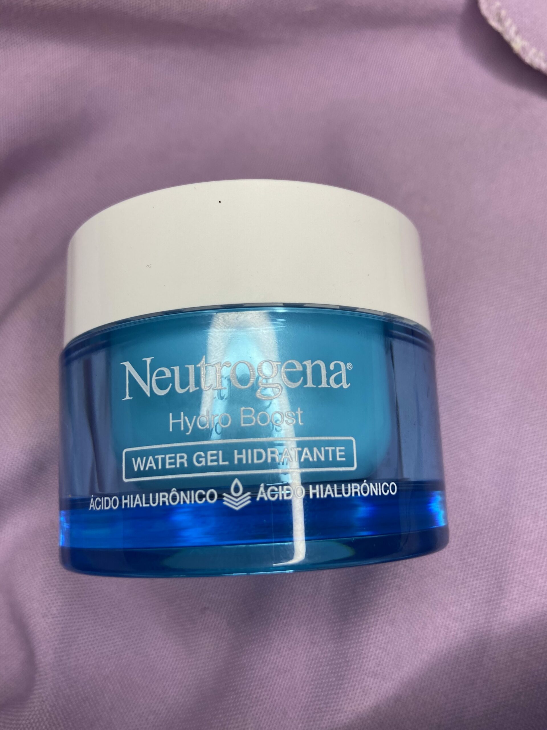 Resenha do water gel hidratante neutrogena hydro boost
